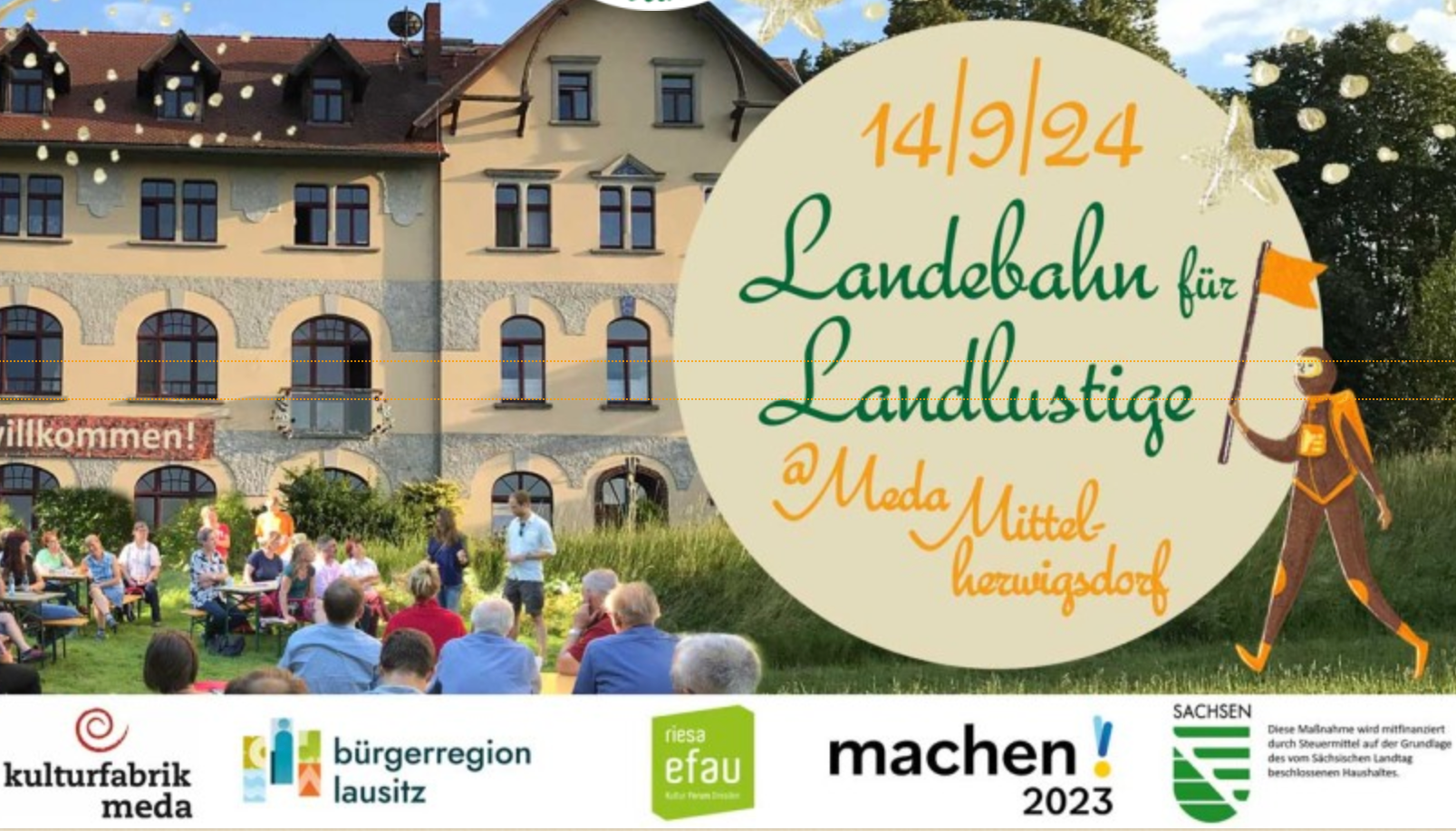 Landebahn für Landlustige @Meda Mittelherwigsdorf